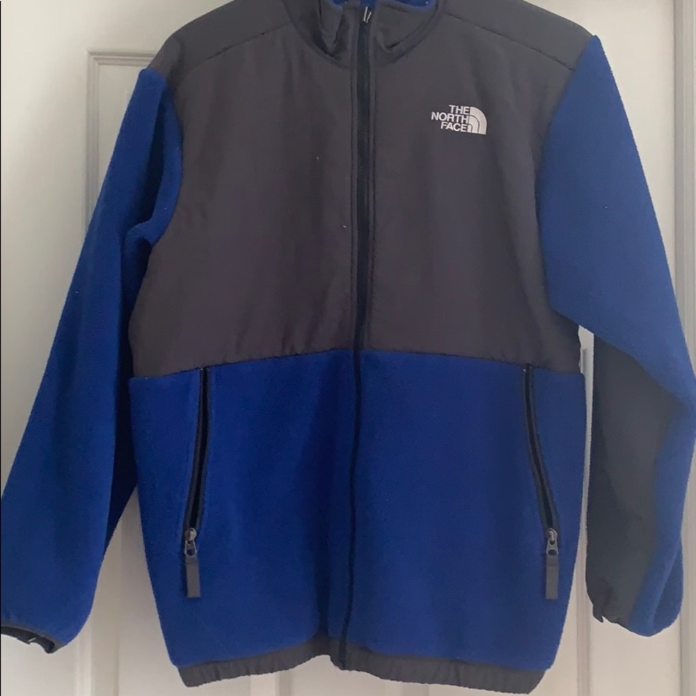 The North Face boys blue fleece